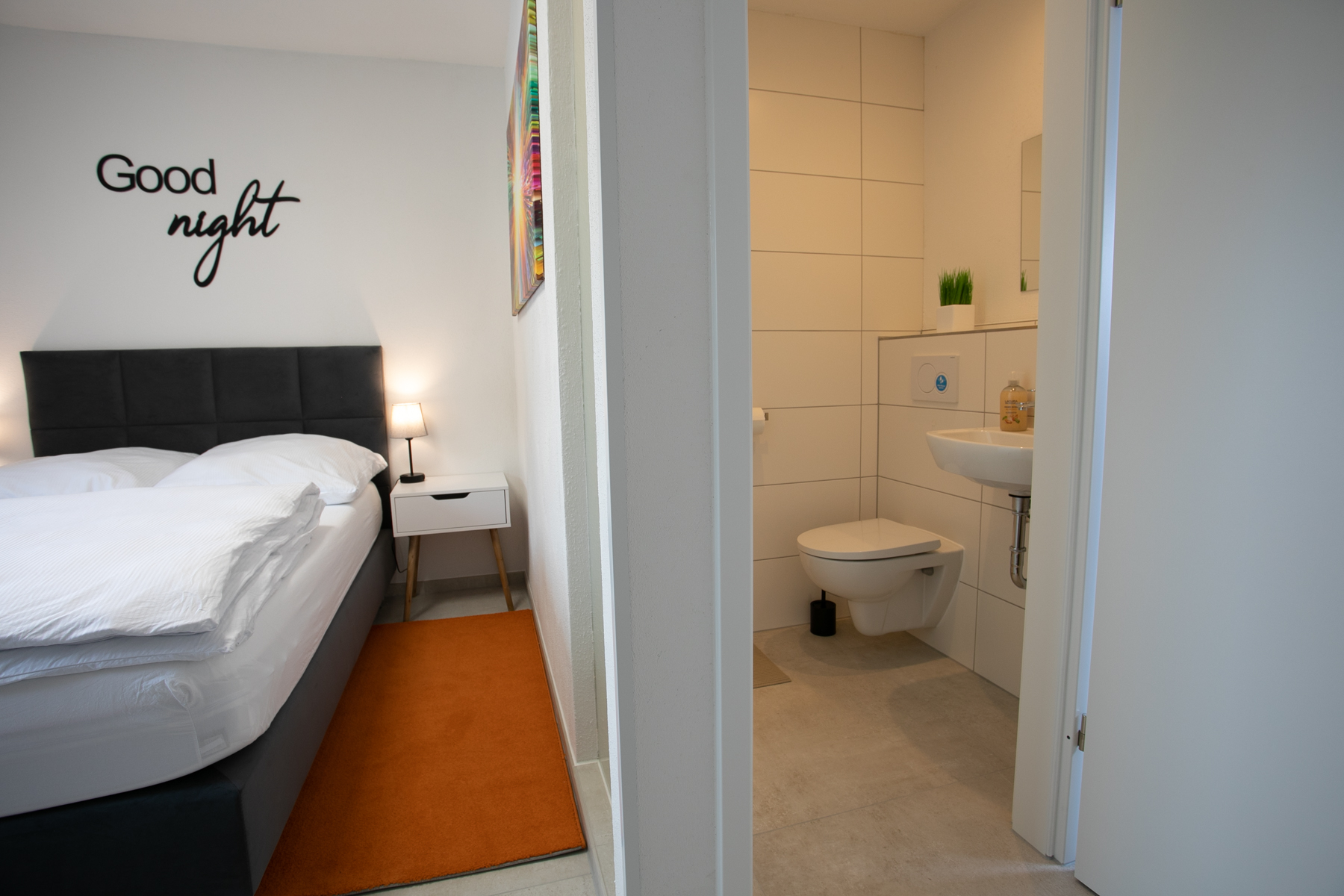 Doppelzimmer mit eigenem Bad und WC - Bild 3